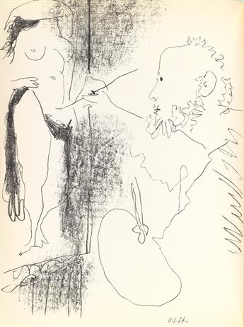 (PICASSO, PABLO.) Mourlot, Fernand. Picasso Lithographe III and IV [1949-1963].